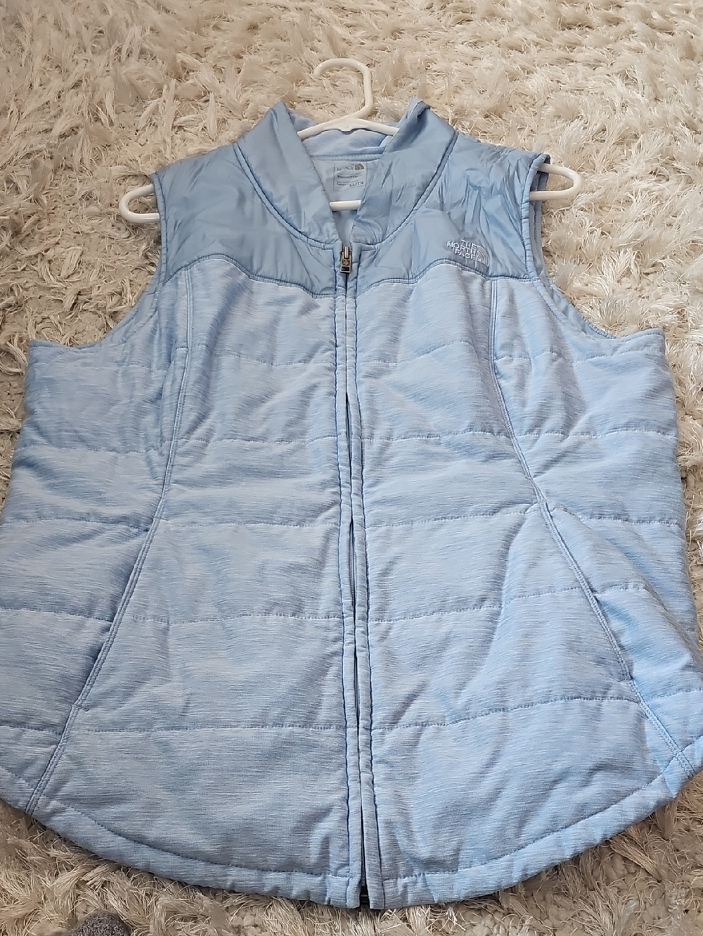 The North Face Women's Pale Blue Quilted Vest
